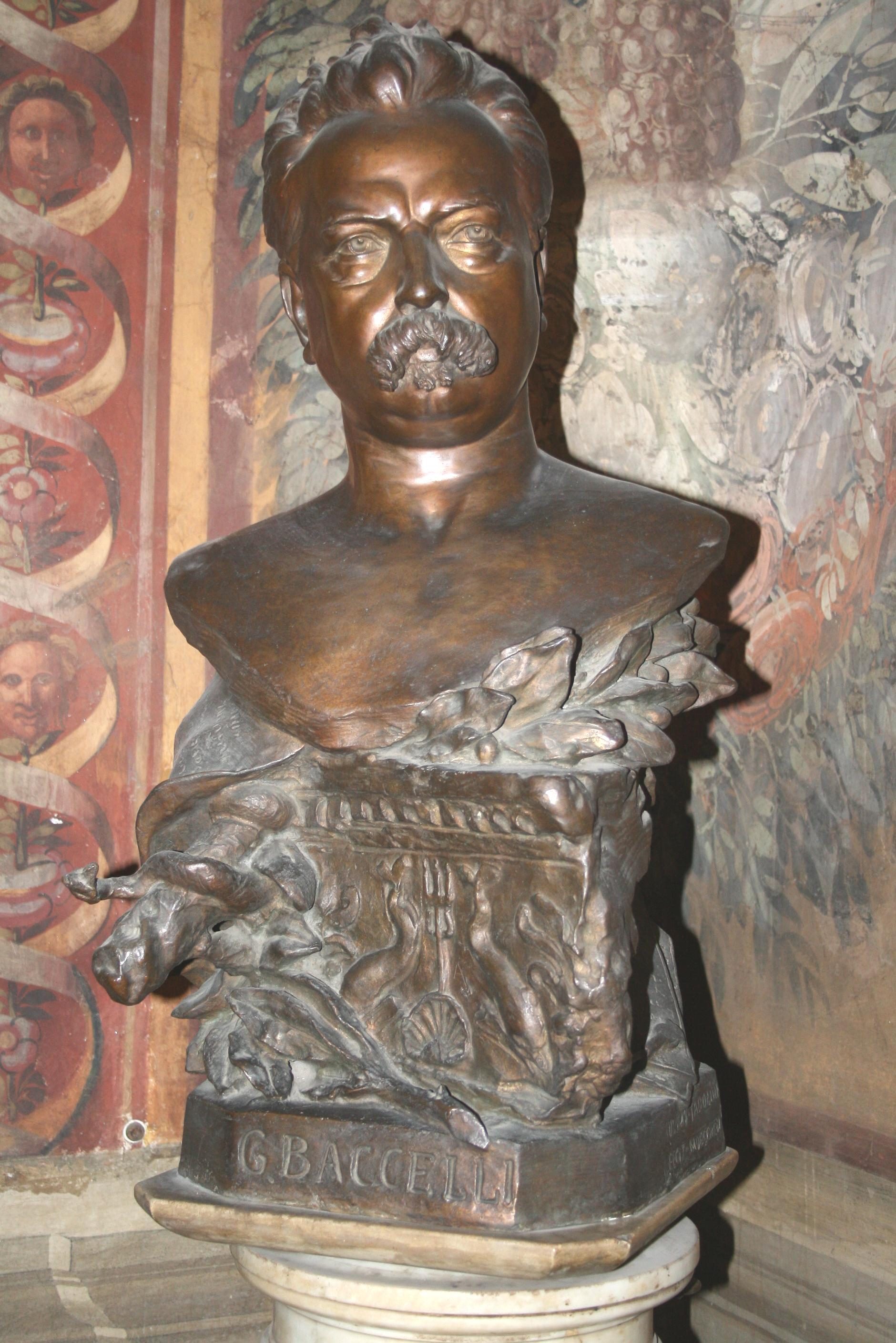 Guido Baccelil's bust, Santo Spirito in Saxia, Rome - 03.jpg